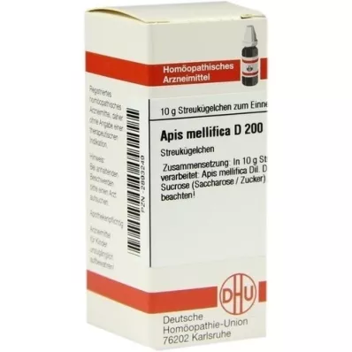 APIS MELLIFICA D 200 glóbulos, 10 g