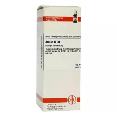 ARNICA Dilución D 20, 50 ml