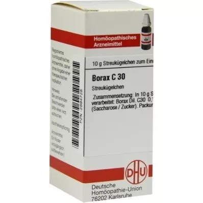 BORAX C 30 glóbulos, 10 g