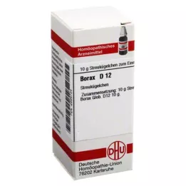 BORAX D 12 glóbulos, 10 g