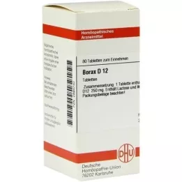 BORAX D 12 pastillas, 80 uds