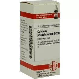 CALCIUM PHOSPHORICUM D 200 glóbulos, 10 g