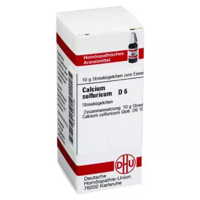 DHU Calcium sulfuricum D 6 glóbulos, 10 g