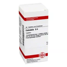 CALENDULA D 4 tabletas, 80 uds