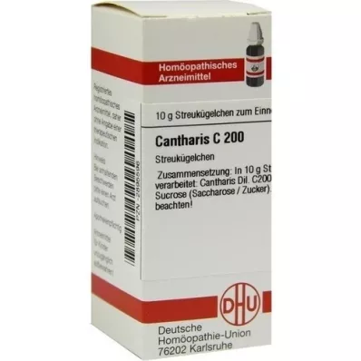 CANTHARIS C 200 glóbulos, 10 g