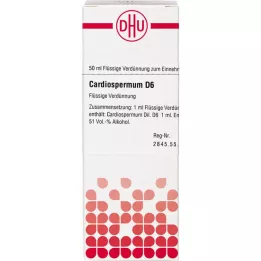 CARDIOSPERMUM D 6 Dilución, 50 ml