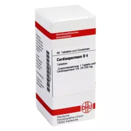 CARDIOSPERMUM D 4 tabletas, 80 uds