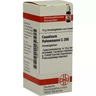 CAUSTICUM HAHNEMANNI C 200 glóbulos, 10 g