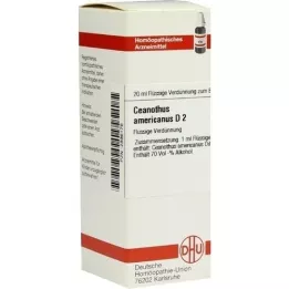 CEANOTHUS AMERICANUS D 2 Dilución, 20 ml