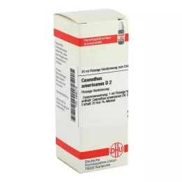 CEANOTHUS AMERICANUS D 2 Dilución, 20 ml