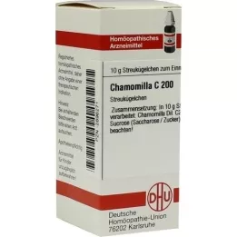 CHAMOMILLA C 200 glóbulos, 10 g