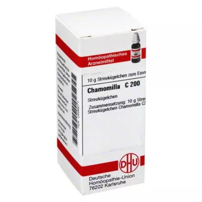 DHU Chamomilla C 200 glóbulos, 10 g