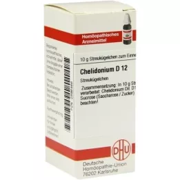 CHELIDONIUM D 12 glóbulos, 10 g