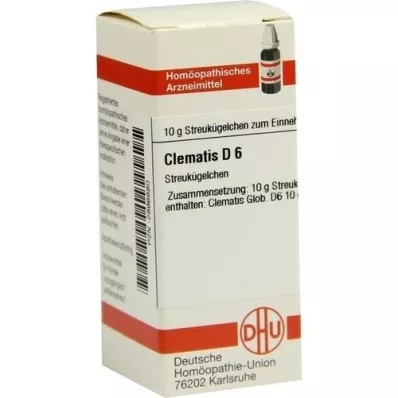 CLEMATIS D 6 glóbulos, 10 g