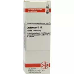 CRATAEGUS D 12 Dilución, 20 ml