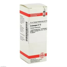 CRATAEGUS D 12 Dilución, 20 ml