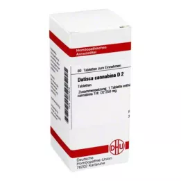 DATISCA cannabina D 2 comprimidos, 80 uds