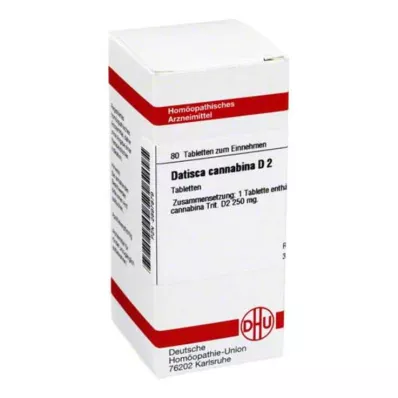 DATISCA cannabina D 2 comprimidos, 80 uds DATISCA cannabina D 2 comprimidos, 80 uds