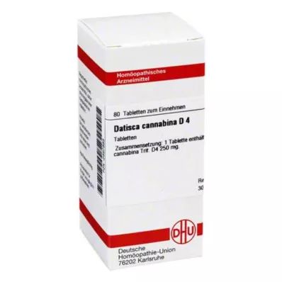 DATISCA cannabina D 4 comprimidos, 80 uds DATISCA cannabina D 4 comprimidos, 80 uds