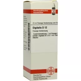 DIGITALIS D 12 Dilución, 20 ml