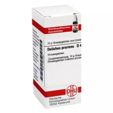 DOLICHOS PRURIENS D 4 glóbulos, 10 g