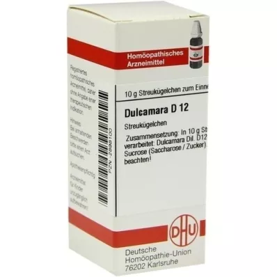 DULCAMARA D 12 glóbulos, 10 g