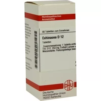 ECHINACEA HAB D 12 pastillas, 80 uds