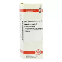 FORMICA RUFA D 6 Dilución, 20 ml