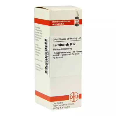FORMICA RUFA D 12 Dilución, 20 ml