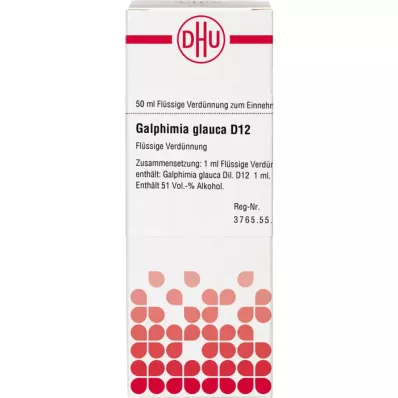 GALPHIMIA GLAUCA D 12 Dilución, 50 ml