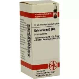 GELSEMIUM D 200 glóbulos, 10 g