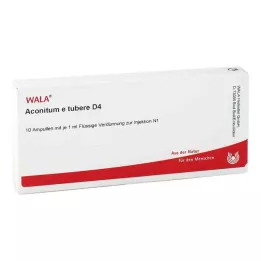 ACONITUM E tubere D 4 Ampollas, 10X1 ml