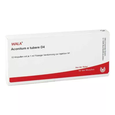 Aconitum E Tina.Ampollas D4 (10x1 ml)