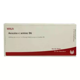 AESCULUS E semine D 6 Ampollas, 10X1 ml