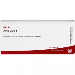 ANUS GL D 8 Ampollas, 10X1 ml