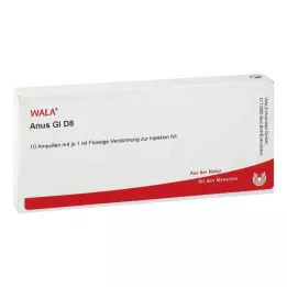 ANUS GL D 8 Ampollas, 10X1 ml