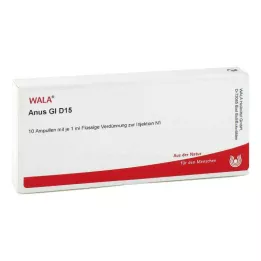 ANUS GL D 15 Ampollas, 10X1 ml