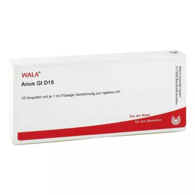 ANUS GL D 15 Ampollas, 10X1 ml ANUS GL D 15 Ampollas, 10X1 ml