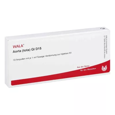 AORTA TOTA GL D 15 Ampollas, 10X1 ml