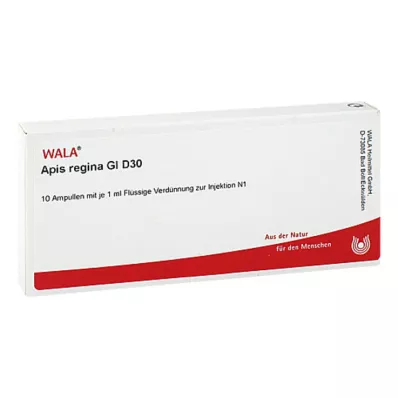Apis Regina GL D 30 ampollas, 10x1 ml