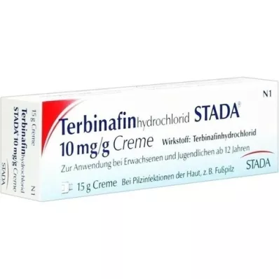 TERBINAFINHYDROCHLORID STADA 10 mg/g crema, 15 g