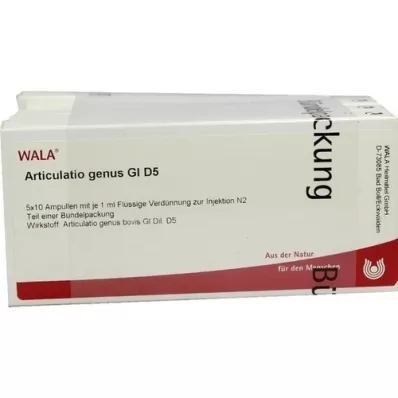 ARTICULATIO género GL D 5 ampollas, 50X1 ml