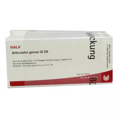 Articulatio Género Gl D5 ampollas (50x1 ml)