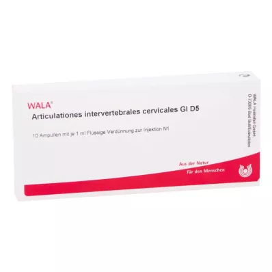 ARTICULATIONES intervertebral.cerv.GL D 5 ampollas, 10X1 ml ARTICULATIONES intervertebral.cerv.GL D 5 ampollas, 10X1 ml