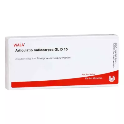 ARTICULATIO radiocarpa GL D 15 ampollas, 10X1 ml ARTICULATIO radiocarpa GL D 15 ampollas, 10X1 ml