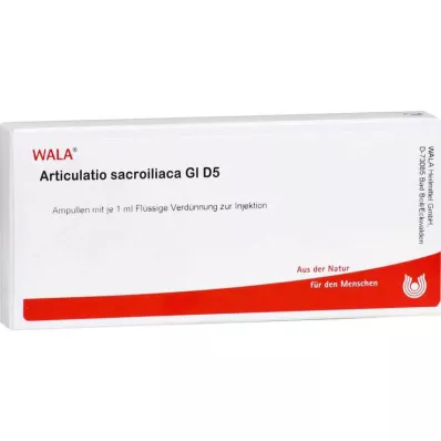 ARTICULATIO sacroiliaca GL D 5 ampollas, 10X1 ml
