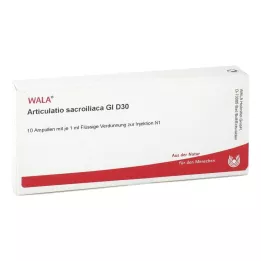 ARTICULATIO sacroiliaca GL D 30 ampollas, 10X1 ml