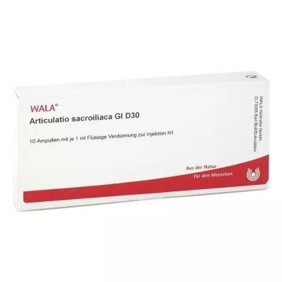 Articulatio Sacroiliaca GL D 30 ampollas, 10X1 ml