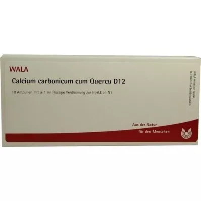 CALCIUM CARBONICUM CUM quercus D 12 ampollas, 10X1 ml