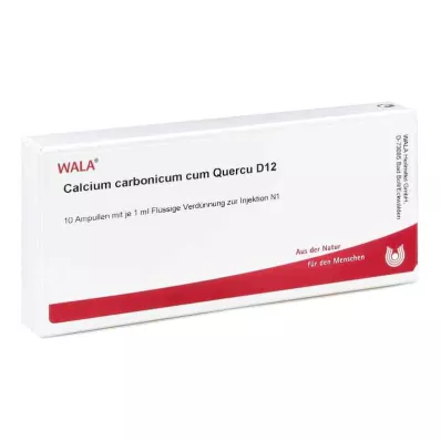 Calcio Carbonicum Cum Quercus D12 ampollas (10x1 ml) Calcio Carbonicum Cum Quercus D12 ampollas (10x1 ml)